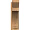 Ekena Millwork Imperial Slat Rough Sawn Outlooker, Western Red Cedar, 8"W x 28"D x 28"H OUT08X28X28IMP06RWR - alternate 3